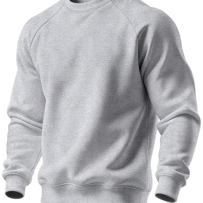Herren Sweatshirt Mit Raglanärmeln Sportlich Leger