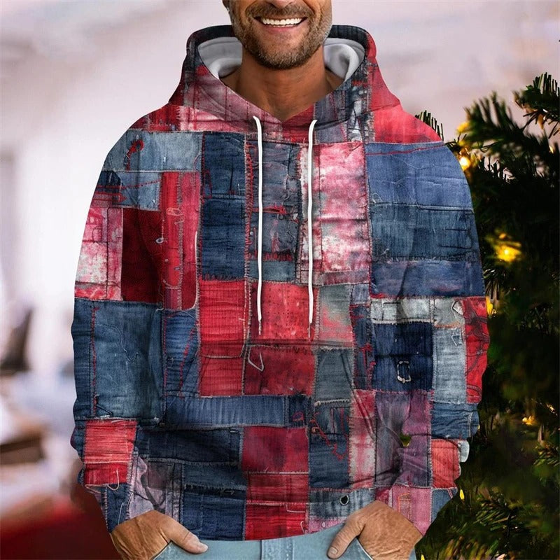 Tom Hollinger | Patchwork Print Hoodie