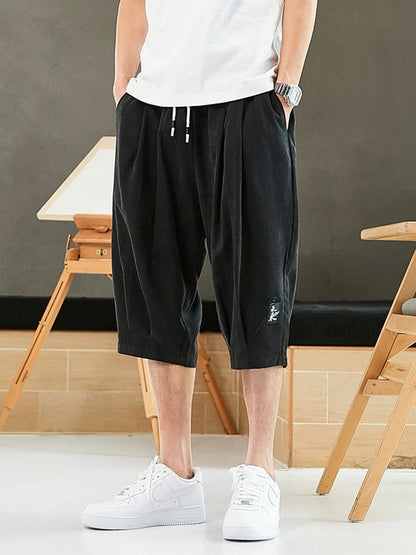 Tom Hollinger | Lässige Kord-Shorts mit weitem Bein