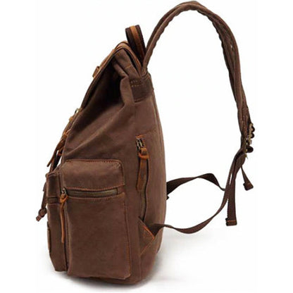 Tom Hollinger |  Vintage Canvas Rucksack Langlebiges Robust Design