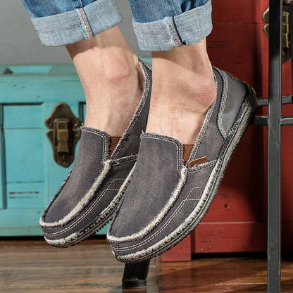 Tom Hollinger | Casual canvas loafer shoes