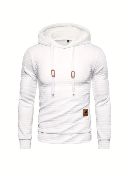 Casual Waffle Hoodie for Men