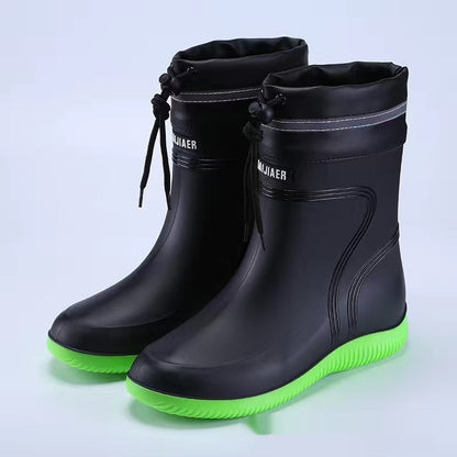 Bequeme Fleece-Gummistiefel für Spaziergänge