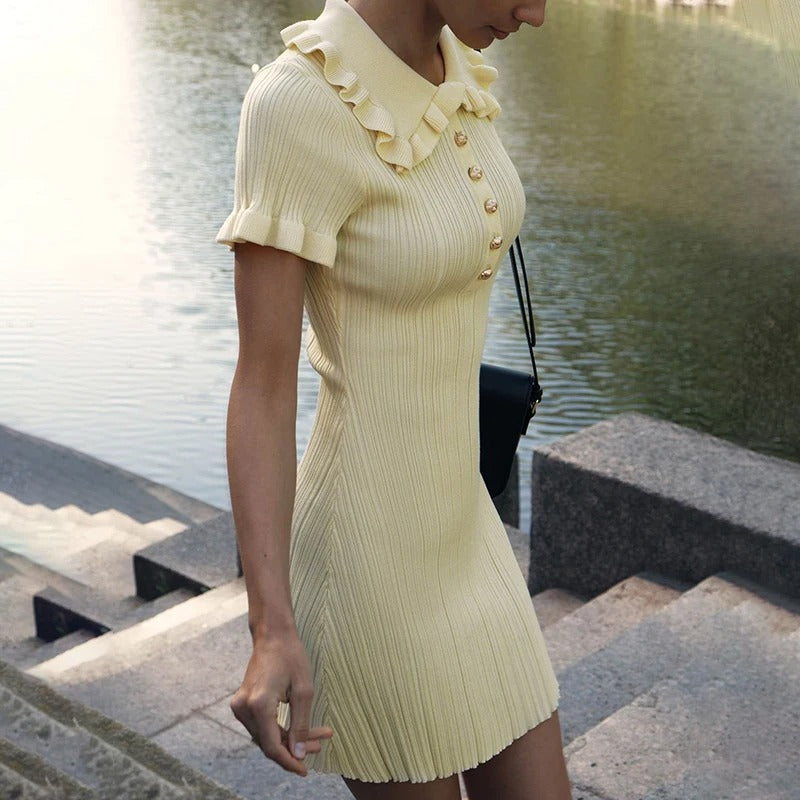<tc>Tom Hollinger | Ruffled Mini Dresses</tc>