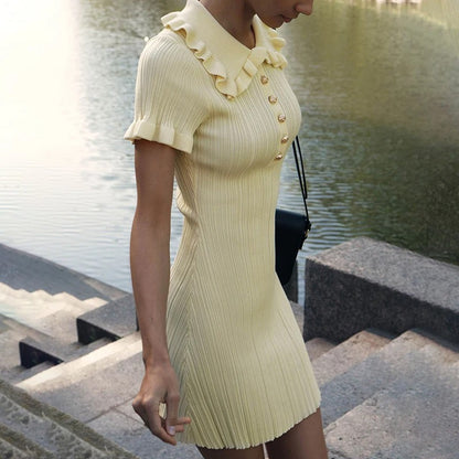 <tc>Tom Hollinger | Ruffled Mini Dresses</tc>