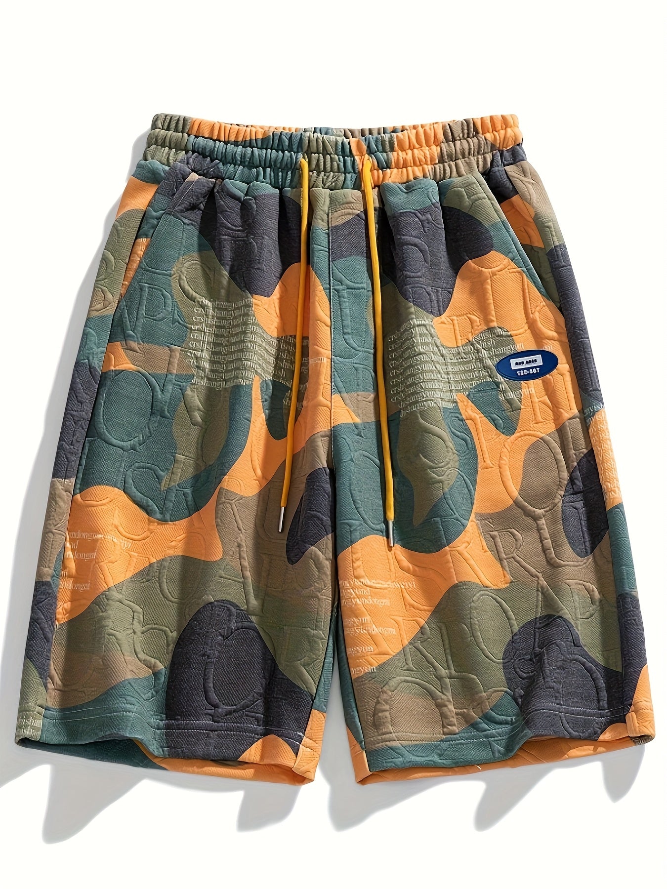Herren Camo Shorts in Seitenansicht