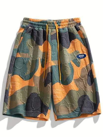 Herren Camo Shorts in Seitenansicht