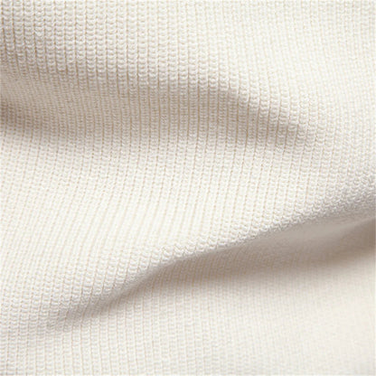Herren Baumwoll-Pullover mit Stehkragen und Viertelreißverschluss