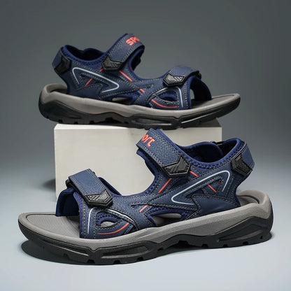 Herren Outdoor-Sportsandalen Verstellbar Rutschfeste Wandersandalen