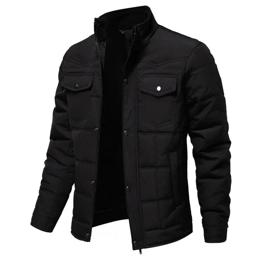 Tom Hollinger | Padded winter jacket with stand-up collar