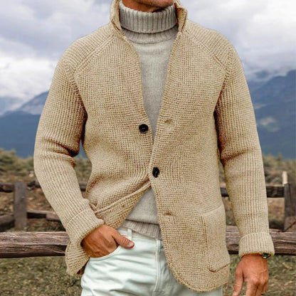 Tom Hollinger | Warm cardigan with raglan sleeves