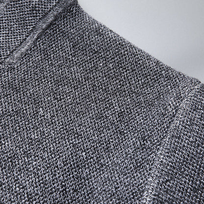 Tom Hollinger | Herren Strickcardigan mit Stehkragen und aufgesetzten Taschen