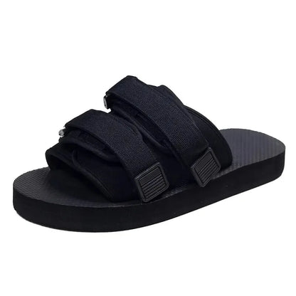 Canvas Slip-On Outdoor Hausschuhe Schwarz Unisex