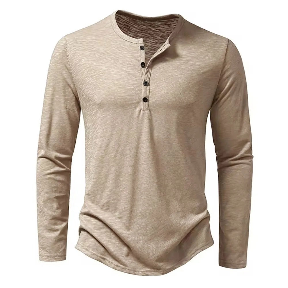 Tom Hollinger | Langarm-Henley-Shirt