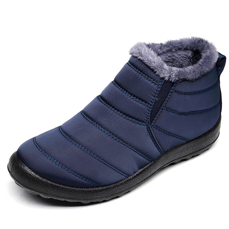 Men's Winter Slip-On Boots with Fur Lining