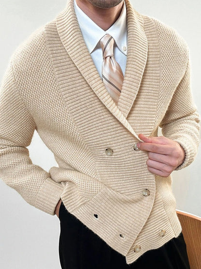 Tom Hollinger | Elegante Strickjacke mit Schalkragen