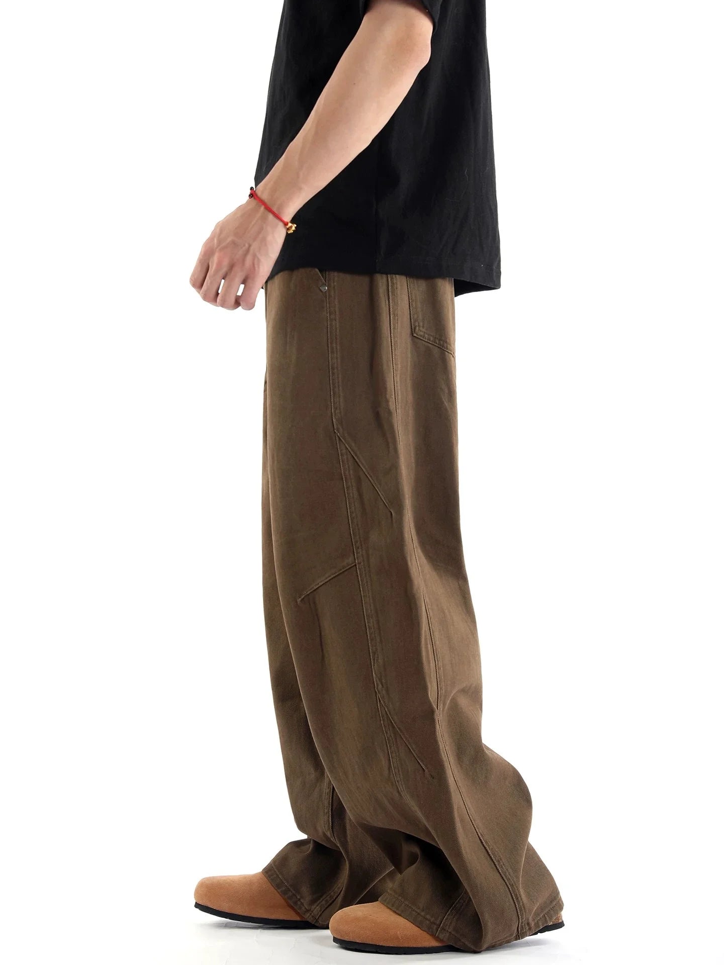 Tom Hollinger |  Herren Jeansweite-Leg Loose Fit Hose aus Denim