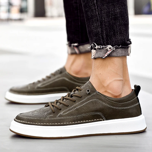 Tom Hollinger | Herrenmode Leder-Sneaker