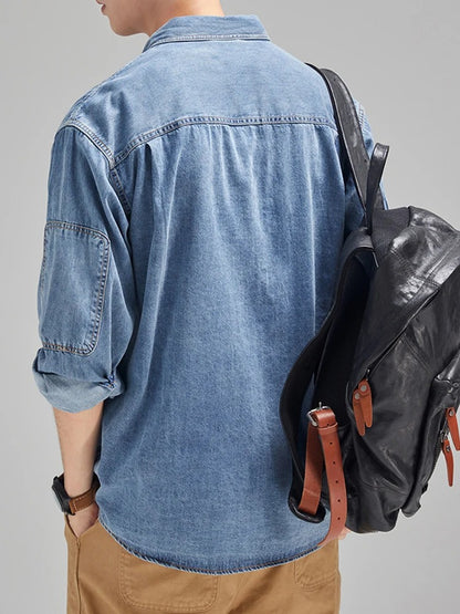 Tom Hollinger | Casual denim shirt