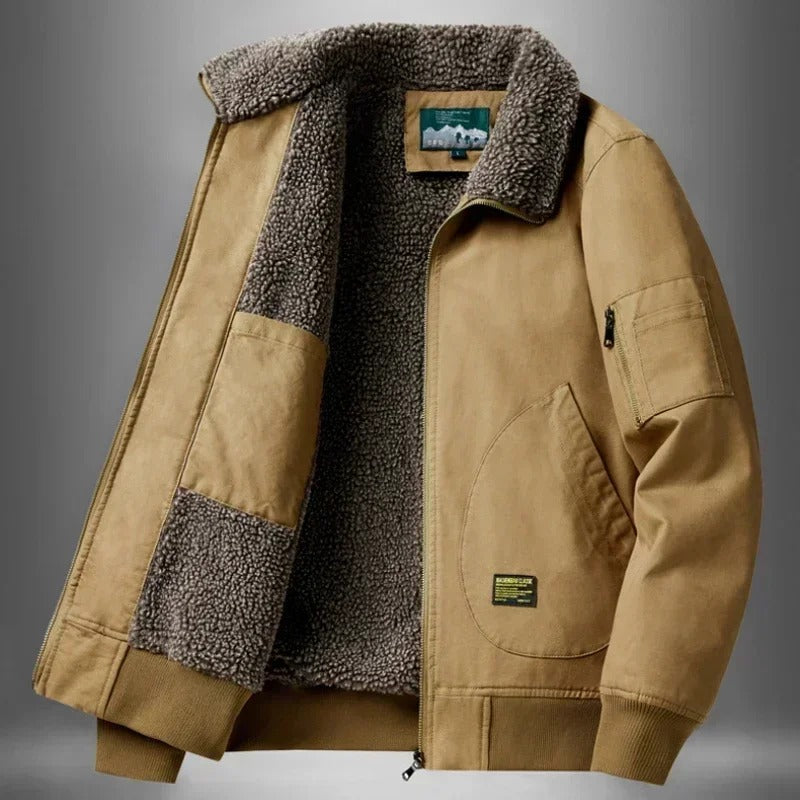 Tom Hollinger | Sherpa-Lined Fliegerjacke