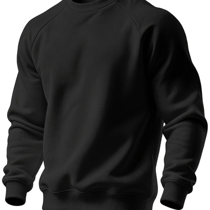 Herren Sweatshirt Mit Raglanärmeln Sportlich Leger