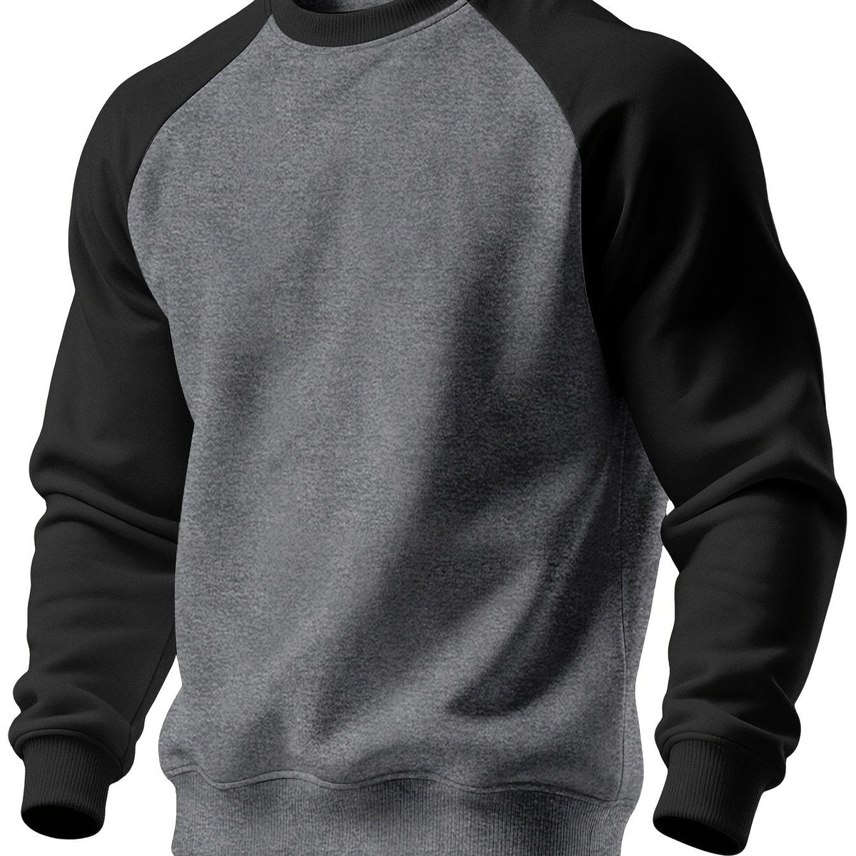 Herren-Sweatshirt mit Raglanärmeln in sportlich-legerer Passform