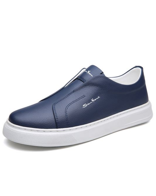 Women's casual leather sneakers
