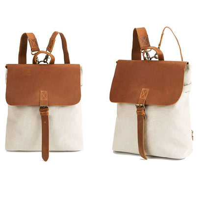 Tom Hollinger |  Leinwand Vintage Quadratischer Rucksack