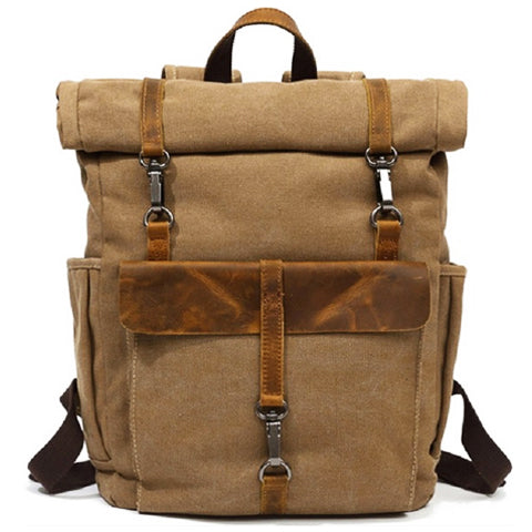 Tom Hollinger |  Vintage Canvas Rolltop Rucksack