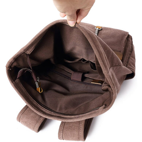 Tom Hollinger |  Vintage Canvas Rolltop Rucksack