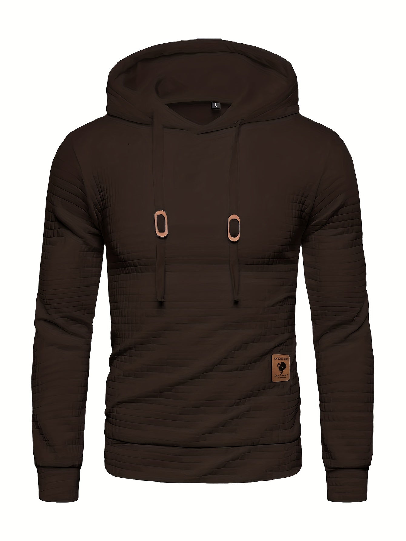 Casual Waffle Hoodie for Men