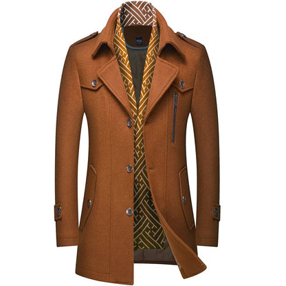 Tom Hollinger™ | Men's winter wool coat