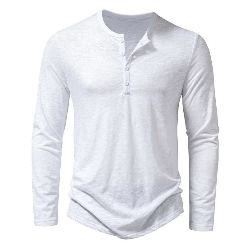 Tom Hollinger | Langarm-Henley-Shirt