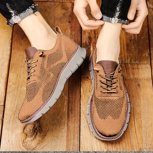 Tomhollinger | Brown Urban Comfort Sneakers
