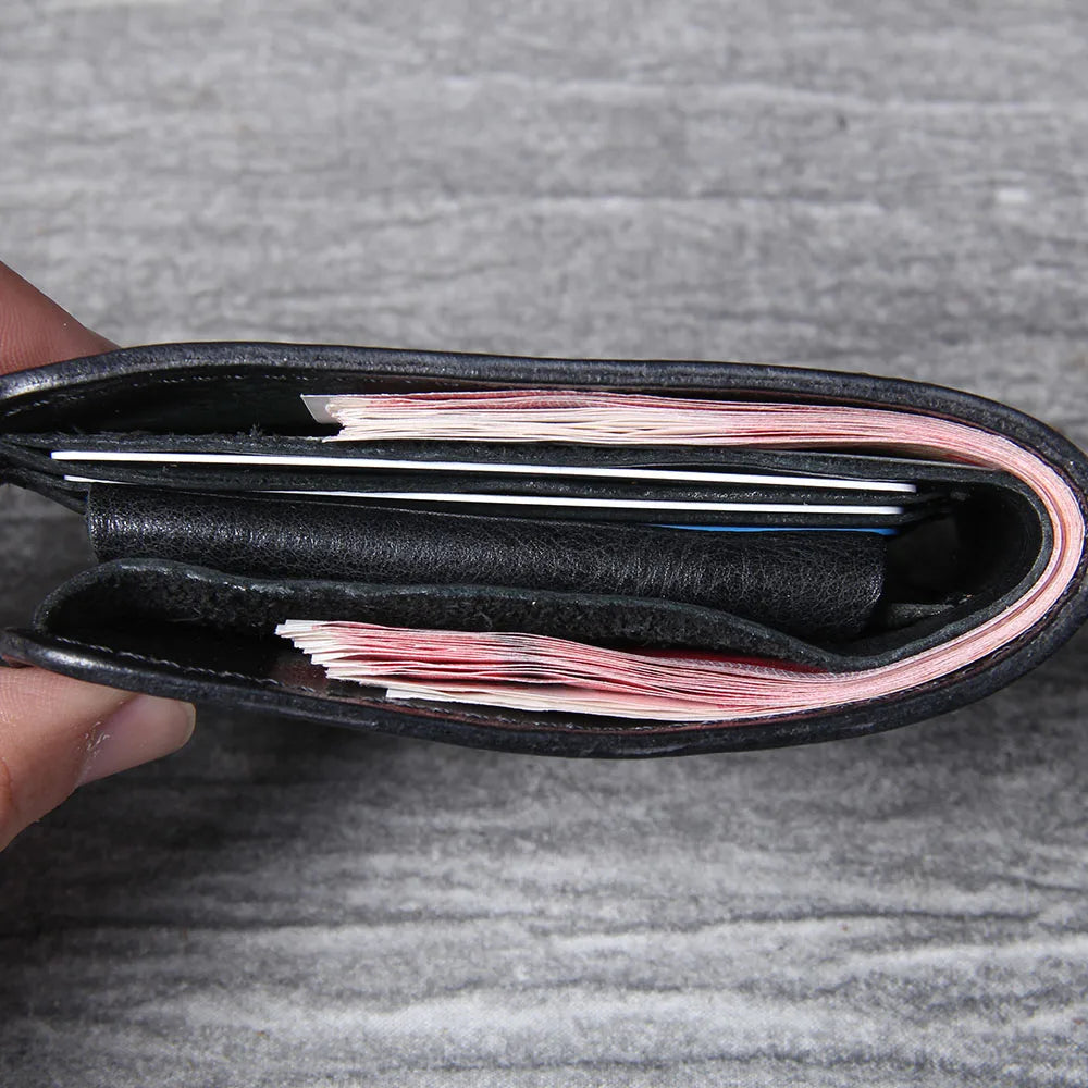 Tom Hollinger |  Leder-Bi-Fold-Geldbörse schlankes Design