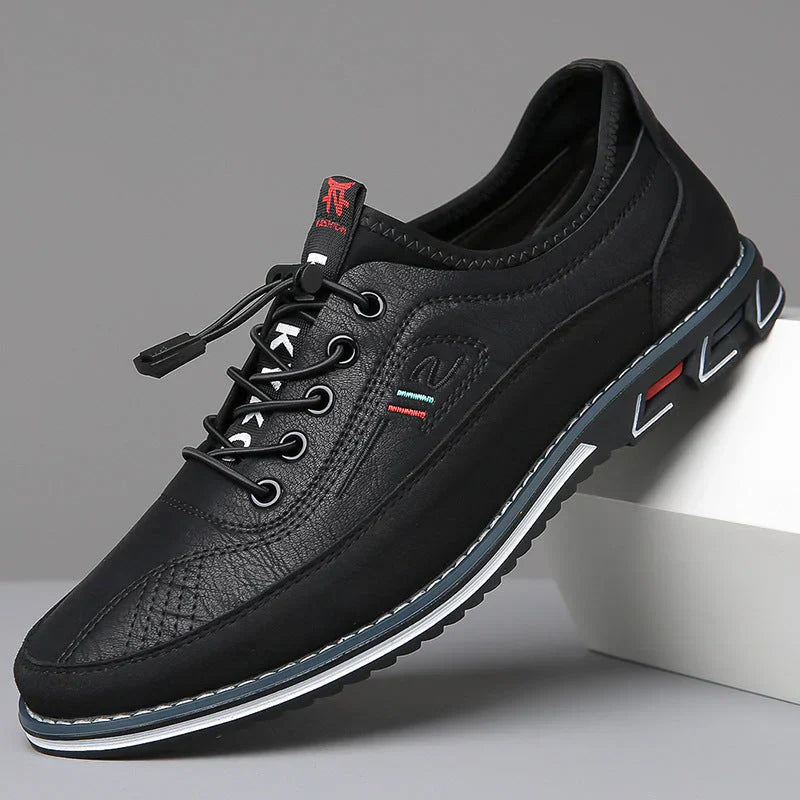 Handgefertigte Leder-Oxford-Schuhe für Herren