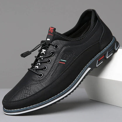 Handgefertigte Leder-Oxford-Schuhe für Herren