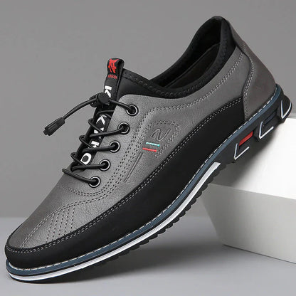 Handgefertigte Leder-Oxford-Schuhe für Herren