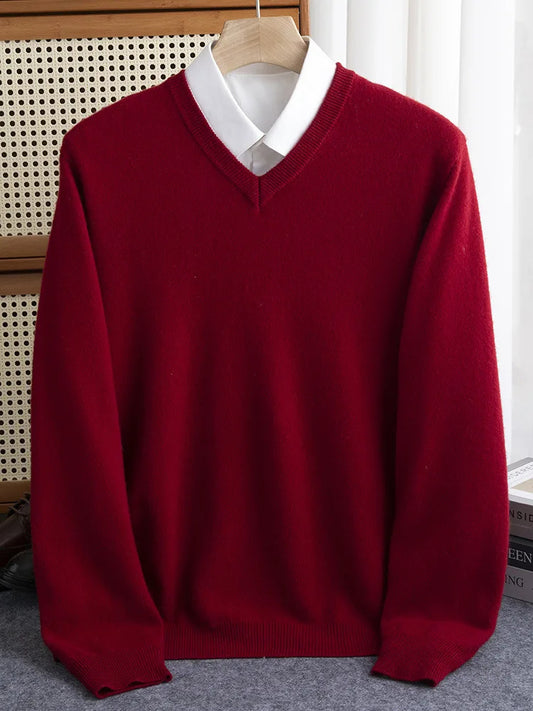 Tom Hollinger | Classic V-neck sweater