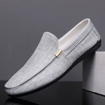 Herren-Slip-On-Schuhe mit schlichtem Design für Business-Casual-Outfits