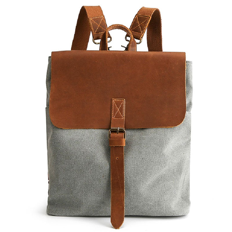 Tom Hollinger |  Leinwand Vintage Quadratischer Rucksack