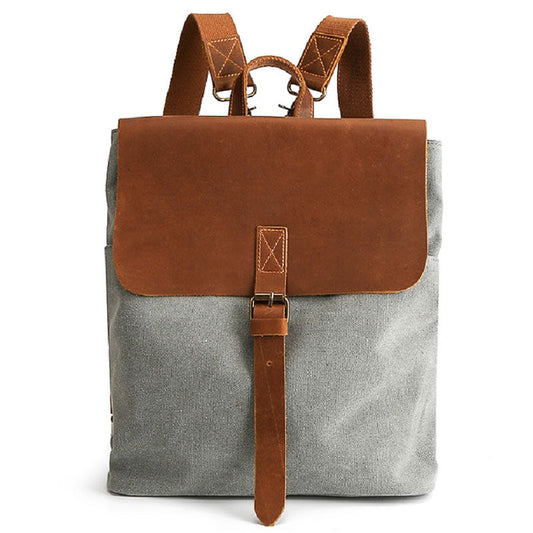 Tom Hollinger |  Leinwand Vintage Quadratischer Rucksack