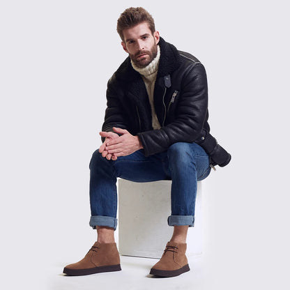 Tom Hollinger | Desert Boots aus Wildleder mit Kreppsohle