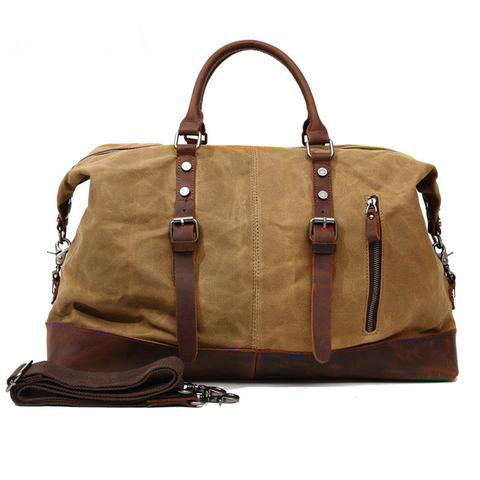 Tom Hollinger |  Canvas Vintage Reisetasche für Herren