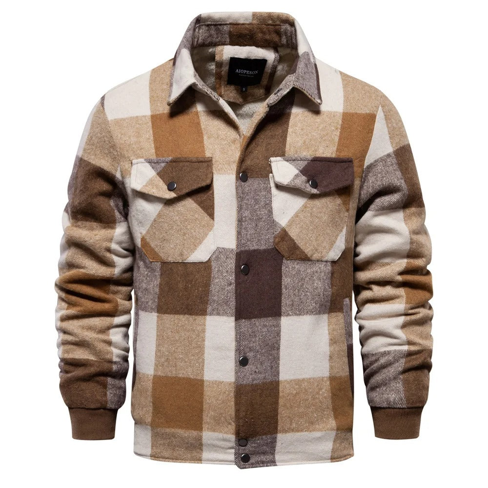 Tom Hollinger | Karierte Flanelljacke