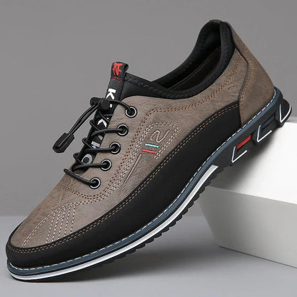 Handgefertigte Leder-Oxford-Schuhe für Herren