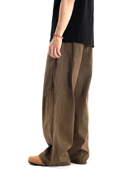 Tom Hollinger |  Herren Jeansweite-Leg Loose Fit Hose aus Denim