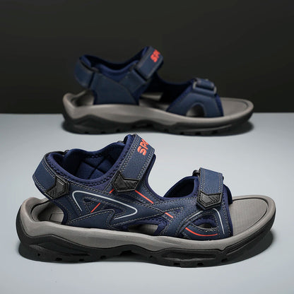 Herren Outdoor-Sportsandalen Verstellbar Rutschfeste Wandersandalen