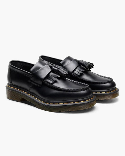 Damen Leder Loafer mit detaillierten Details