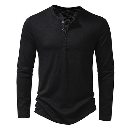 Tom Hollinger | Langarm-Henley-Shirt